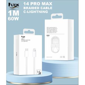 Flick 60w iPhone 14 pro max 13/12 super Fast Charger Cable USB Type C to Lightning Cable iPhone Charging Cord for iPhone14 13 12 Pro XR XS Plus