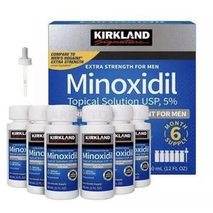 Kirkland Minoxidil Kirkland signature  5% Extra Strength, Hair, & Beard Growth Treatment
