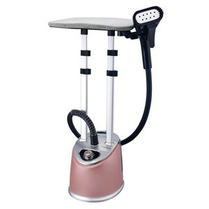 Lexical Heavy Duty Vertical Fabric Garment Steamer with Folding Ironing Board