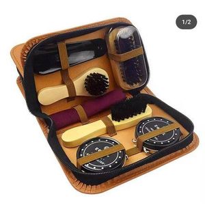 Polish Shoe  with Accessories Gift Pack – Complete Leather Shoe Care Kit