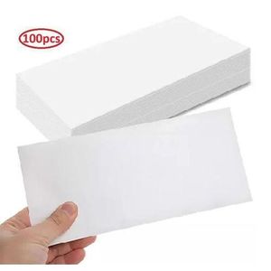  100pcs of Letter Size Self Seal White Envelope 