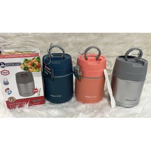 Easylunchboxes Now available master chef  1000ml 24hrs Hot ORIGINAL 24hrs FOOD FLASK PLATES HRS HOT 