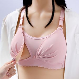 Sexy Lace Hands Free Pumping Bra Breathable Nursing Bra Comfortable  Breastfeeding Fit All Breast Pumps (Color : Purple, Size : 34A) :  : Fashion