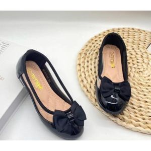 Comfortable Children girl shoes - Corporate Ladies Ballet Flats - Black Patent (Sizes 25,26,27,28,29,30)