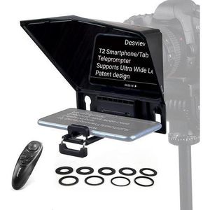Desview T2 Teleprompter - smartphone tablet DSLR 