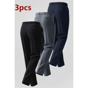 Original Corporate Quality Trousers For Guys-Black, Grey And Navy-Blue