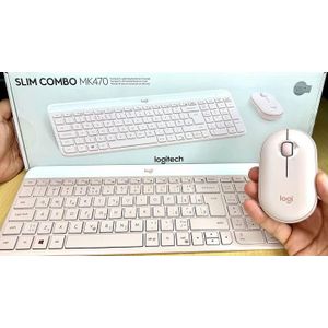Logitech MK470 Slim Combo - Wireless keyboard & Mouse set combo