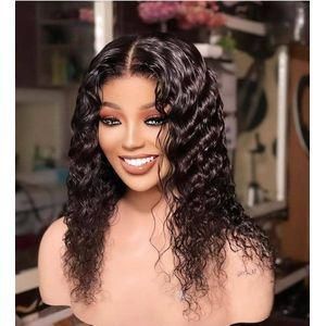 Quality Hair Curly frontal wig