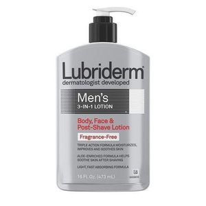 Lubriderm  Men's 3-in-1 Lotion, Body, Face & Post Shave 473ml