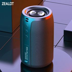 Zealot S32 Portable Bluetooth Speaker – Wireless 5W10W Stereo Speaker with Long Battery, TFUSBAUX Play, IPX5 Waterproof