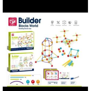 unique builder blocks world  tools prepare child for engineering