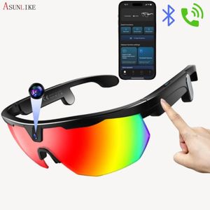 Ai Smart Glass 1200W Pixel Fashionable HD 4K Video Camera AI Photo Translation SNT STRIDE Sport Glass Object Recognition Chatgpt ANC BT Call, Music