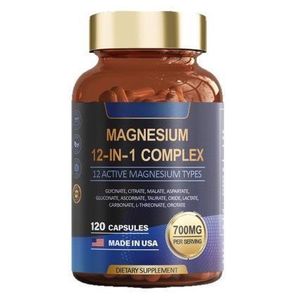 SUPPLEMENT NEEDS Magnesium 12-in-1 Complex – High-Absorption Magnesium Types For Energy, Sleep & Muscle Support – 120 Capsules