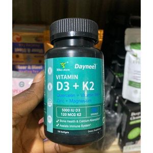 Daynee VITAMIN D3 + K2 Quercetin + Vitamin B6+ 100 softgels
