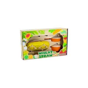 Kolinbaby Wheat Straw Kitchen Playset - Cookware