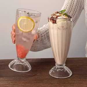 Milk shake / smoothie / juice glass cup __6 pcs