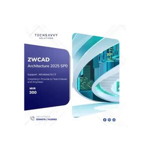 ZW - ZWCAD Architecture 2025 SP0 Full Version - Professional CAD Software for Architects Who Want Immediate Productivity.