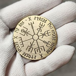 Solomon Sun Array Bronze Commemorative Coin Tarot Coin Zodiac Horoscope Planet Magic Amulet Commemorative Coin