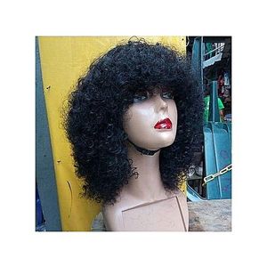 Bouncing Curl Fringe Wig -16 Inches