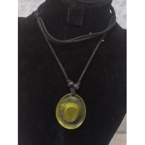 TR STEEL STYLE HAT PENDANT ROPE NECKPIECE 