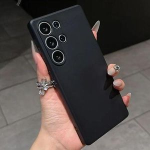 itel S26 Ultra Minimalist Design Protective Matte Black Silicone Back Case
