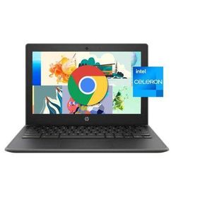 Hp Chromebook 11 G8 Education Edition Intel celeron 4GB RAM -32GB Storage 11.6-inch WLED HD Webcam Chrome OS+ Free Mouse& USB Light For Keyboard