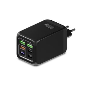 150W Super Fast Charger, 6-Port (3 USB-C + 3 USB-A) GaN PD 3.1 Quick Charging Station, Compatible with Laptops, Phones, Tablets