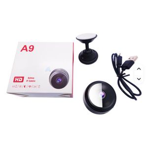A9 1080P HD Mini WiFi Wireless IP Camera, Battery Powered Hidden CCTV Security Cam with Night Vision, Motion Detection, Cloud/SD Card Storage for Home/Baby/Pet Monitor