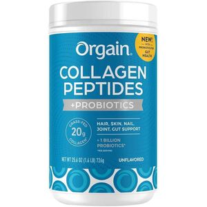 Organic collagen peptides with probiotics ( any available flavour 
