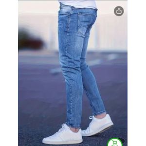 Quality Non Fade Blue Sky Jean For Men