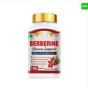 Duozi Berberine Glucose Support Softgels with MCT Oil 