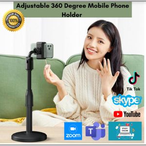  Universal Selfie Ring Light with Flexible Mobile Phone Holder  Lazy Bracket Desk Lamp LED Light for Live Stream Office Kitchen : Celulares  y Accesorios