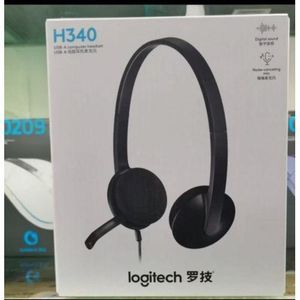 Logitech  H340 USB Computer Internet Headset-Skype Certified