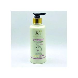 WHITE GLOW X7 Uv White Natural Lightening Face And Body Lotion