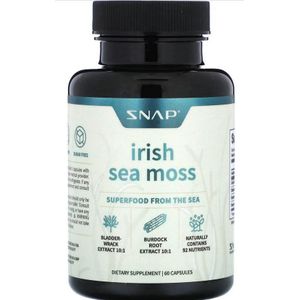 SNAP Irish Sea Moss 60 Capsules