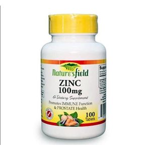 nature's field Zinc 100mg – 100 Tablets