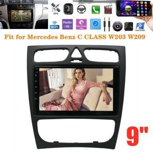 Mercedes Benz C CLASS W203 W209 Car Android GPS Navigation Stereo Radio Player With Camera