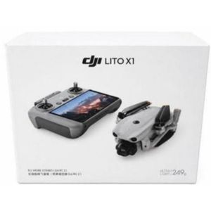 LITO X1 Foldable 4K Camera Drone Fly More Combo With Smart Screen Remote – Grey