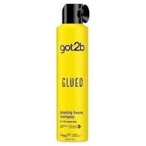 Got2B Blasting Freeze Glued Hair Holding Spray for Wigs, Weaves and Braids Big Size 300ml