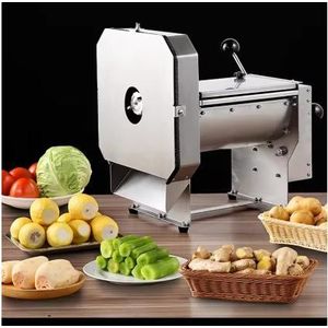 Super Slicer Electric Stainless Steel Vegetable Slicer Machine – Potato, Carrot & Cabbage Cutter (Commercial Use)