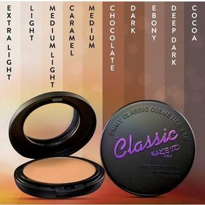 Classic Make Up Compact Powder ( CHOCOLATE )