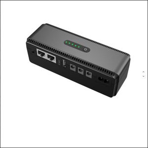 20000mAh UPS Power Bank, Long Lasting Uninterruptible Power Supply Poe Mini Ups, Backup LithiumIon UPS Power Supply 5V9V12V15V24V Router Emergency Power Outage