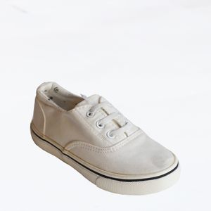 Kids Unisex Laced Up  Casual Canvas Shoes