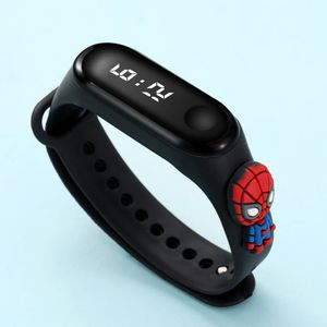 2 In 1 Kids Classic Waterproof Children Wristwatch With Led