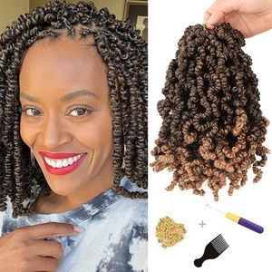 Extension 3bundles Deep Wave Attachment/ Curly Hair Crochet