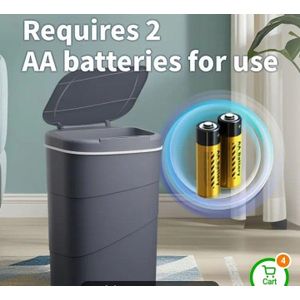 Trash Can Smart Induction Intelligent Sensor Dustbin Automatic Touch