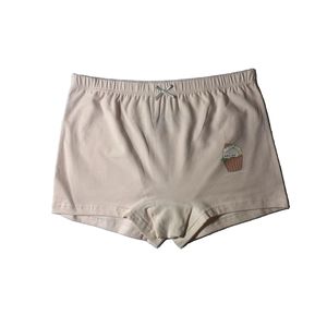 Paper cupcake single print girls' boxer shorts