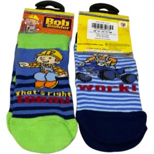 Bob The Builder Boys ankle Socks - 2packs
