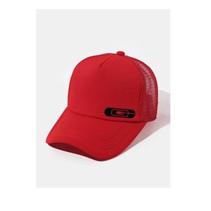 Attractive Design Baseball/Face Cap - Red