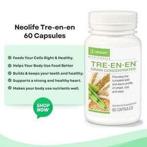 Wellness NEOLIFE Tre en en 60 Capsules Tre en en For Cellular Nutrition. Neo life Tren en en Grain Concentrates, Tre en en